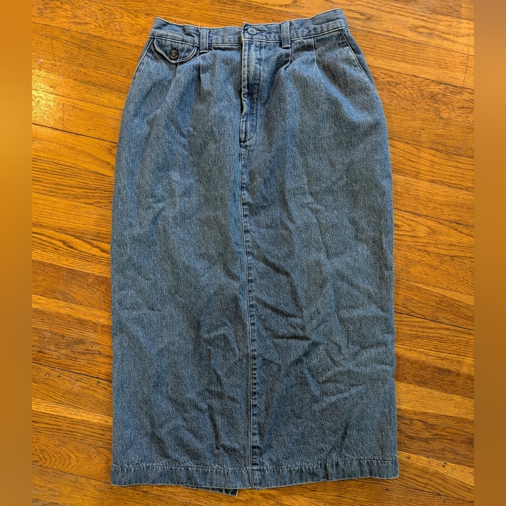 Vintage Denim Skirt